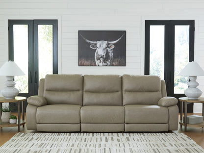 Stuart Furniture Outlet - Ashley Furniture - Narwhal Place Sectional - 3-Piece Power Reclining Sectional / Pebble - PC99201S1