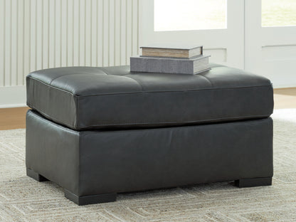 Stuart Furniture Outlet - Ashley Furniture - Brindley Pier Living Room - Oversized Accent Ottoman / Fog - 9950308