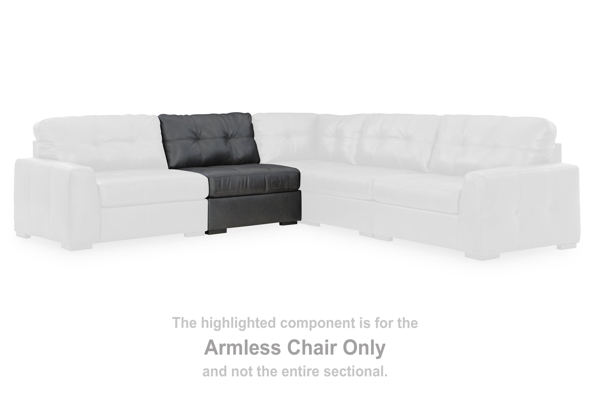Stuart Furniture Outlet - Ashley Furniture - Brindley Pier Sectional - RAF 6-Piece Sectional / Fog - 99503S5