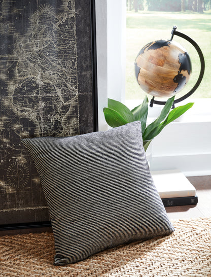 Stuart Furniture Outlet - Ashley Furniture - Edelmont Pillows - Pillow / Black/Linen - A1000962P