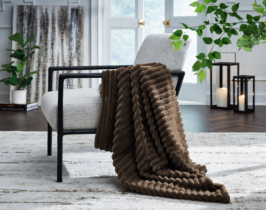 Stuart Furniture Outlet - Ashley Furniture - Alsonwell Throw (Set of 3) - Throw (3/CS) / Brown - A1001082