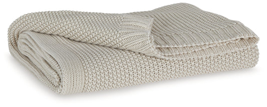 Stuart Furniture Outlet - Ashley Furniture - Gayelery Throw (Set of 3) - Throw (3/CS) / Sand - A1001084