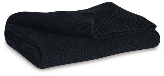 Stuart Furniture Outlet - Ashley Furniture - Gayelery Throw (Set of 3) - Throw (3/CS) / Black - A1001086