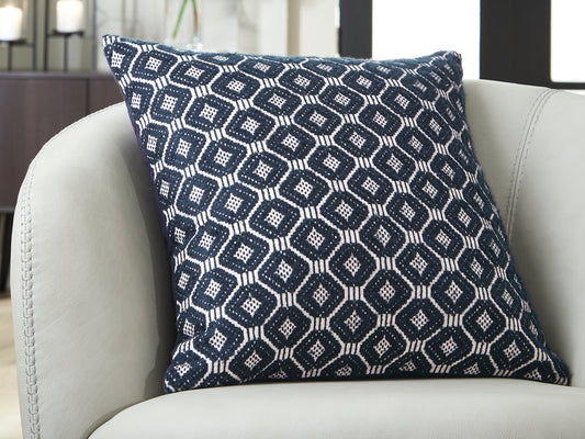 Stuart Furniture Outlet - Ashley Furniture - Abra Pillows - Pillow (4/CS) / Black/Ivory - A1001109