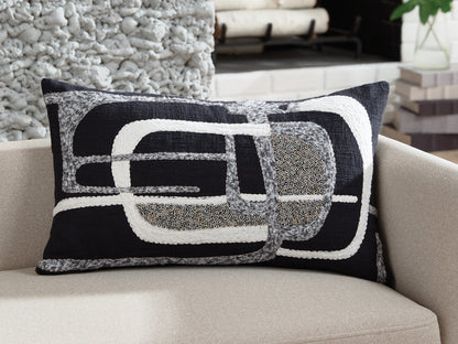 Stuart Furniture Outlet - Ashley Furniture - Gavrileigh Pillows - Pillow (4/CS) / Black/Gray/Ivory - A1001113