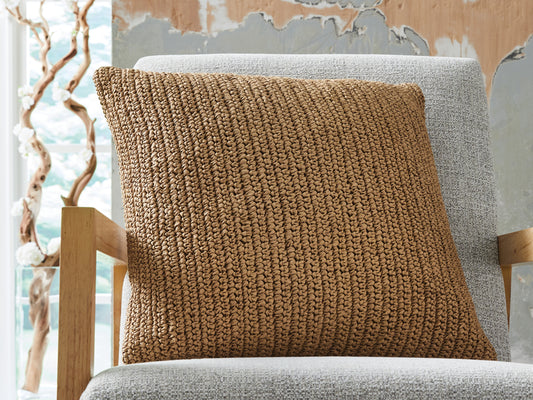 Stuart Furniture Outlet - Ashley Furniture - Habenvale Pillows - Pillow (4/CS) / Tan - A1001120