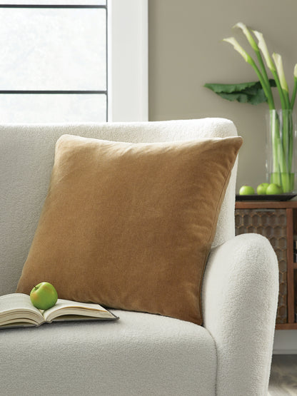 Stuart Furniture Outlet - Ashley Furniture - Jaxkins Pillows - Pillow (4/CS) / Camel - A1001139