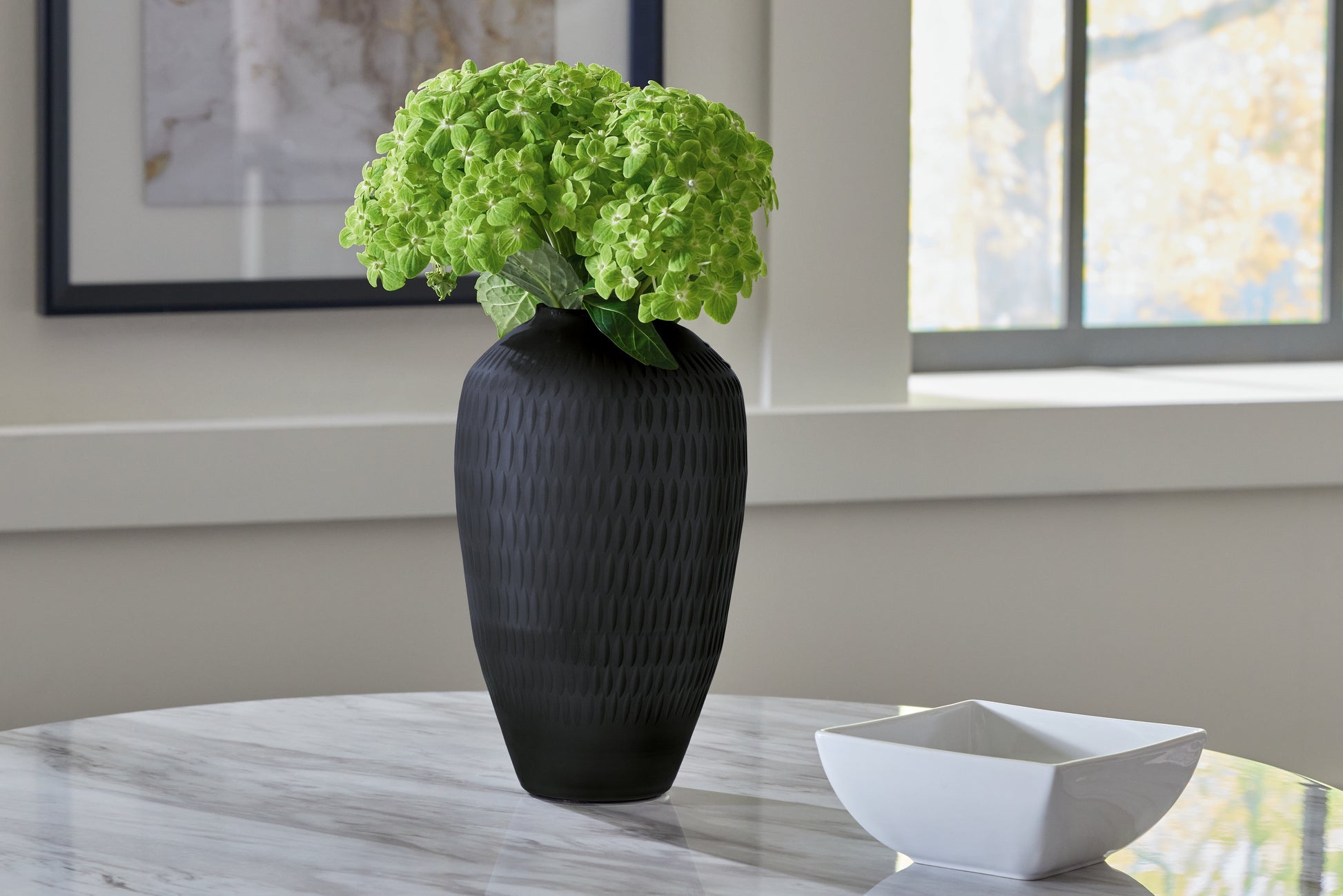 Stuart Furniture Outlet - Ashley Furniture - Etney Vase - Vase / Slate - A2000509