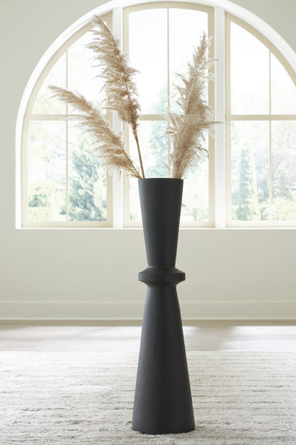 Stuart Furniture Outlet - Ashley Furniture - Collisten Vase - Vase / Black - A2000664