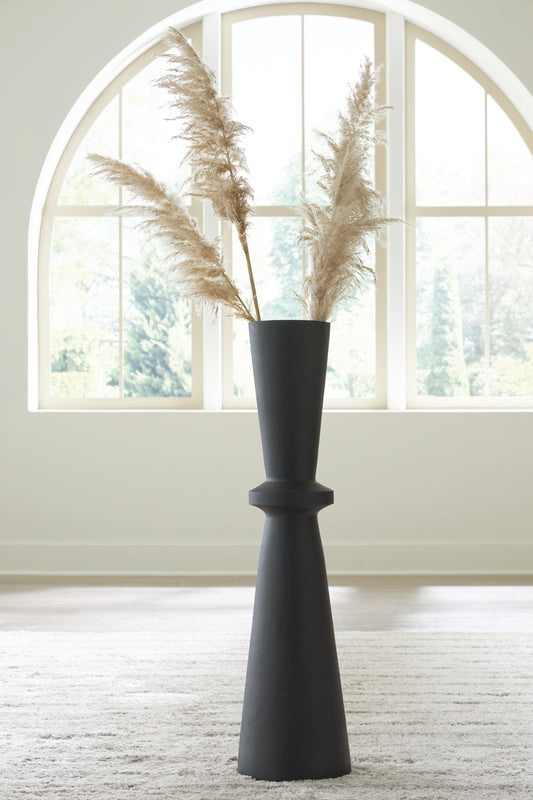 Stuart Furniture Outlet - Ashley Furniture - Collisten Vase - Vase / Black - A2000664
