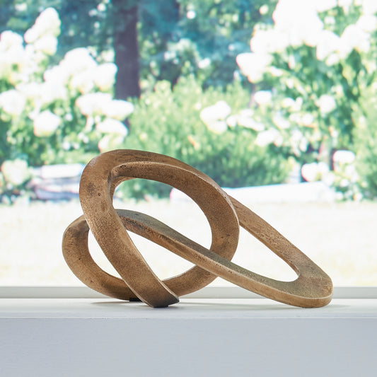 Stuart Furniture Outlet - Ashley Furniture - Dunnruck Sculpture - Sculpture / Antique Brass Finish - A2000686