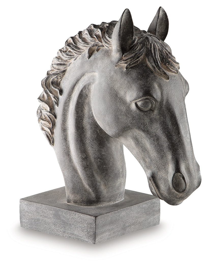 Stuart Furniture Outlet - Ashley Furniture - Carnlow Sculpture - Sculpture / Antique Black - A2000772