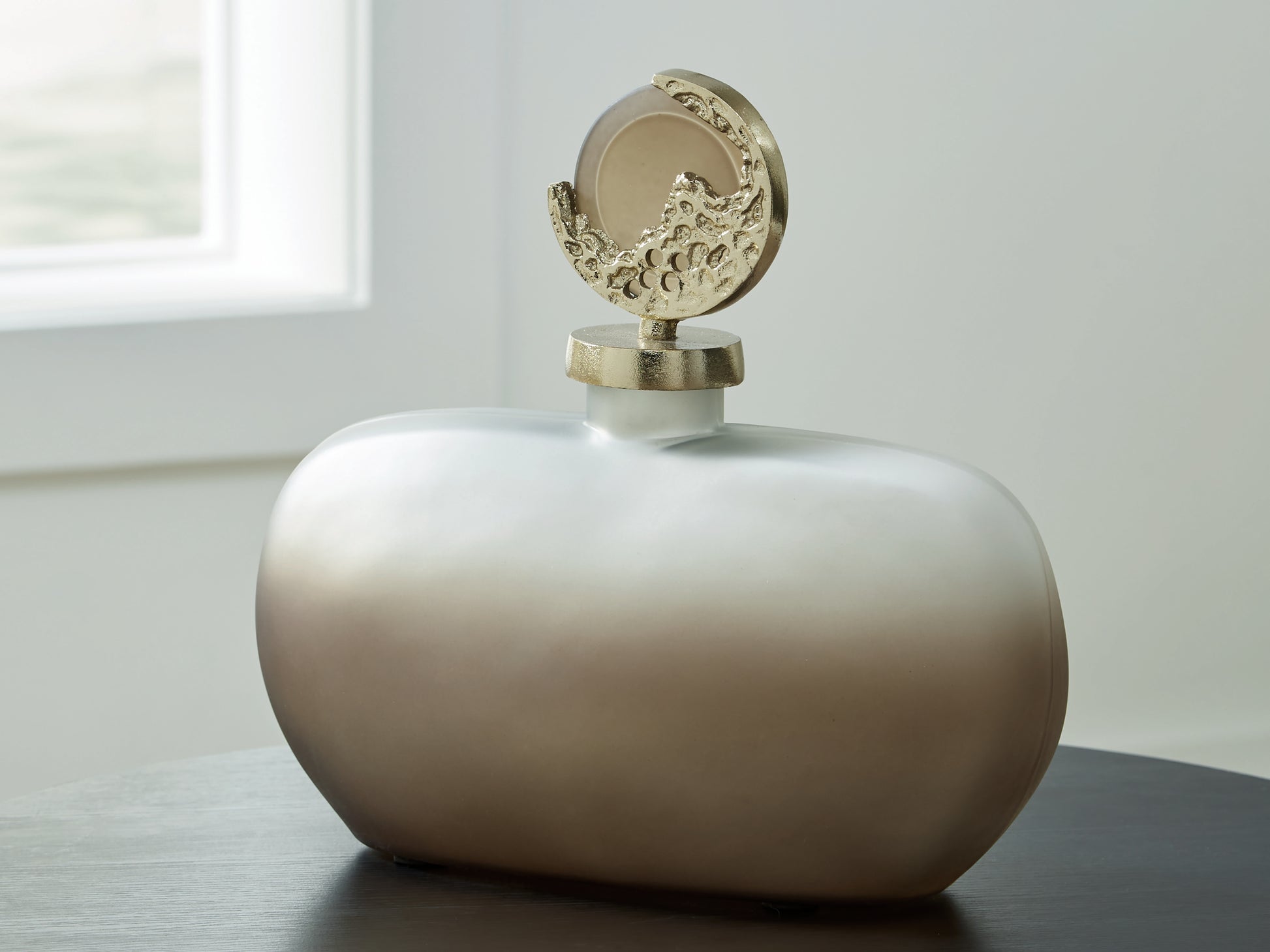 Stuart Furniture Outlet - Ashley Furniture - Acario Jar - Jar / Taupe/Gold Finish - A2000781