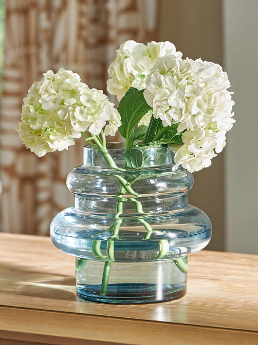 Stuart Furniture Outlet - Ashley Furniture - Vallmen Vase - Vase / Blue - A2000799