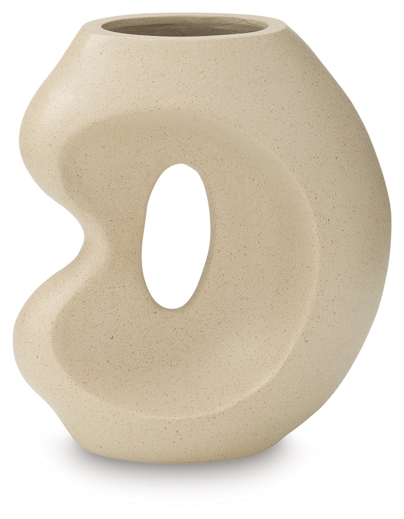 Stuart Furniture Outlet - Ashley Furniture - Odion Vase - Vase / Stone - A2000841