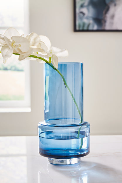 Stuart Furniture Outlet - Ashley Furniture - Bealen Vase - Vase / Dark Blue - A2900013