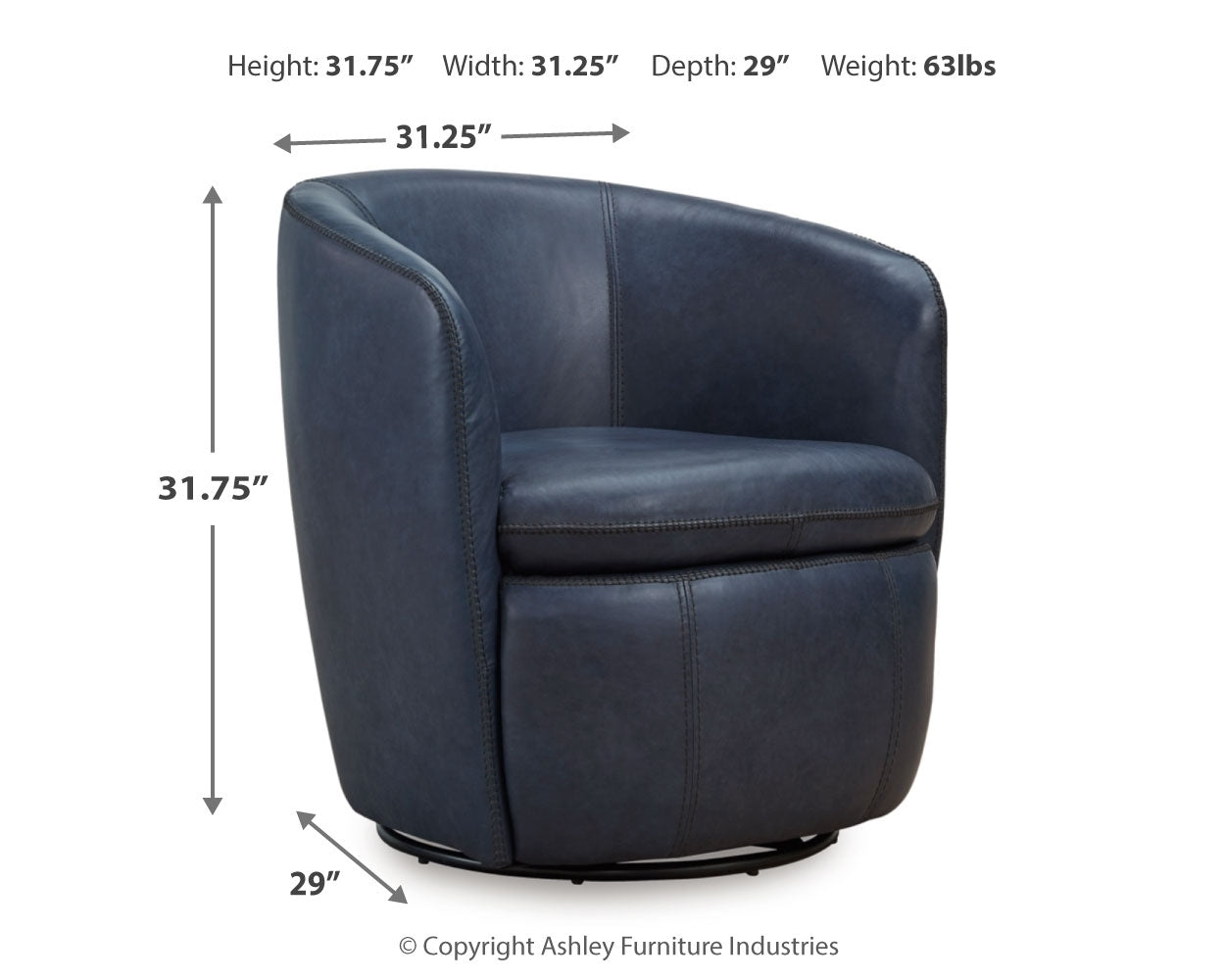Kierreys Swivel Accent Chair