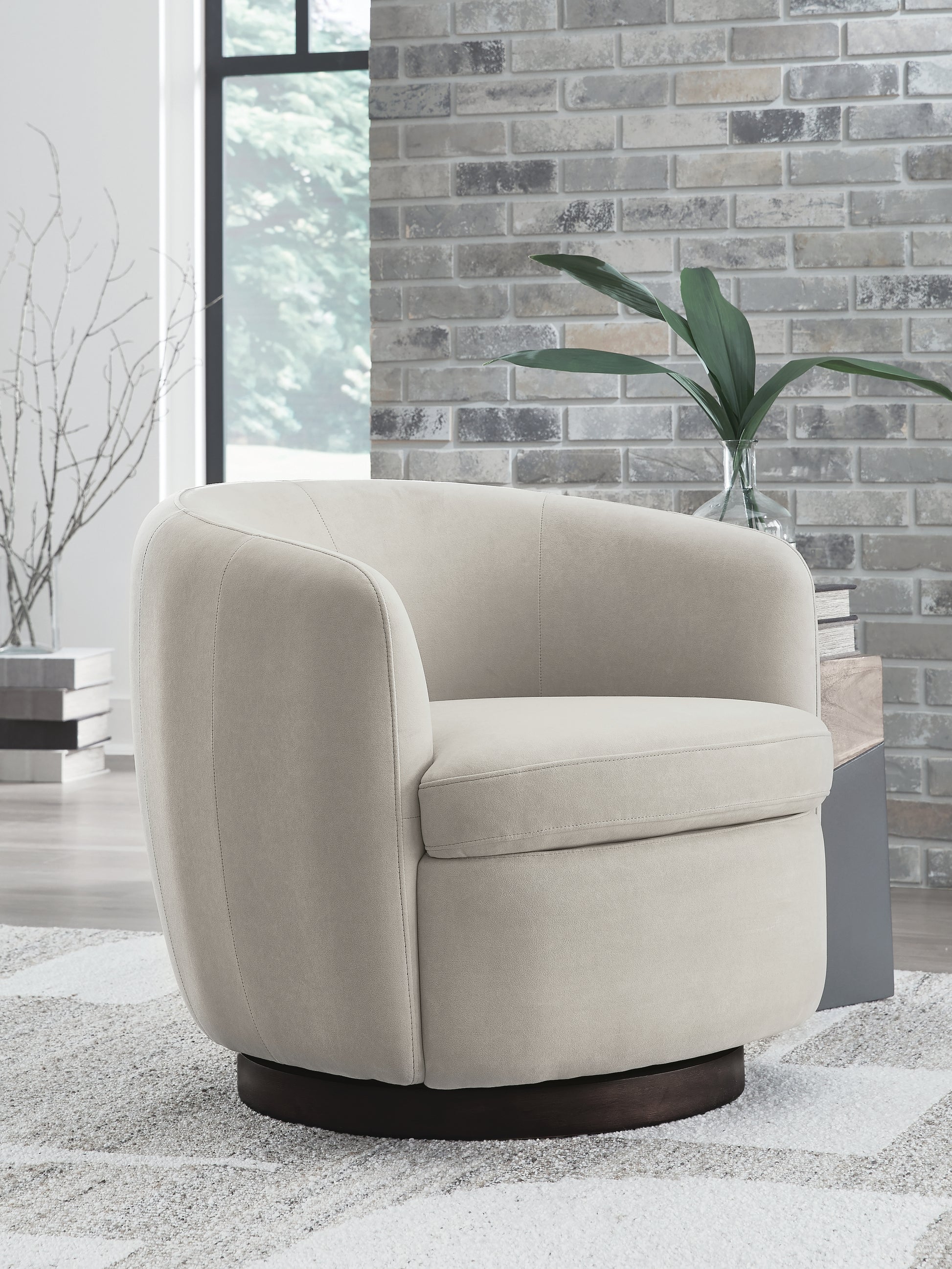Stuart Furniture Outlet - Ashley Furniture - Annbury Swivel Accent Chair - Swivel Accent Chair - A3000786