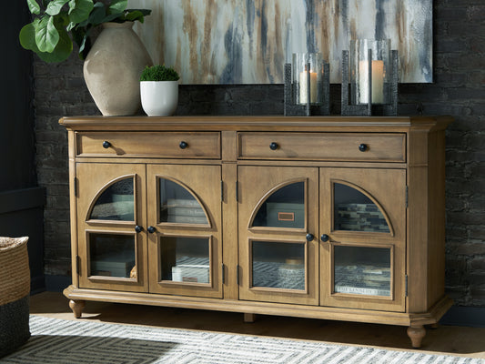 Stuart Furniture Outlet - Ashley Furniture - Barlomore Accent Cabinet - Accent Cabinet / Brown - A4000597
