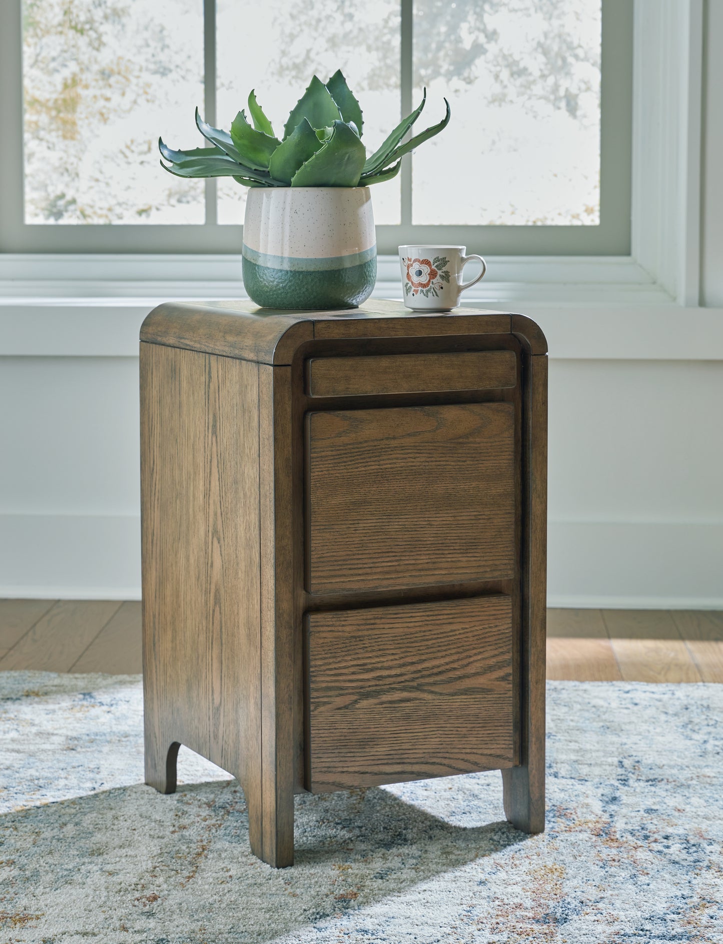 Stuart Furniture Outlet - Ashley Furniture - Jensworth Accent Table - Accent Table / Brown - A4000636