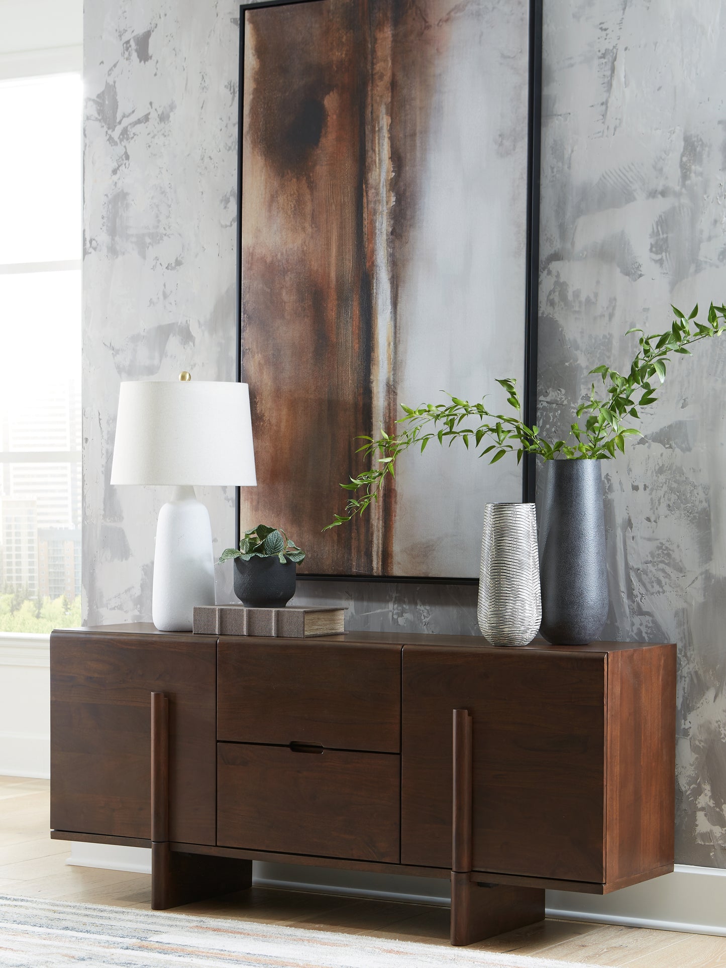 Stuart Furniture Outlet - Ashley Furniture - Kydler Accent Cabinet - Accent Cabinet / Medium Brown - A4000678