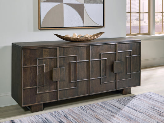 Stuart Furniture Outlet - Ashley Furniture - Cato Accent Cabinet - Accent Cabinet / Dark Brown - A4000682