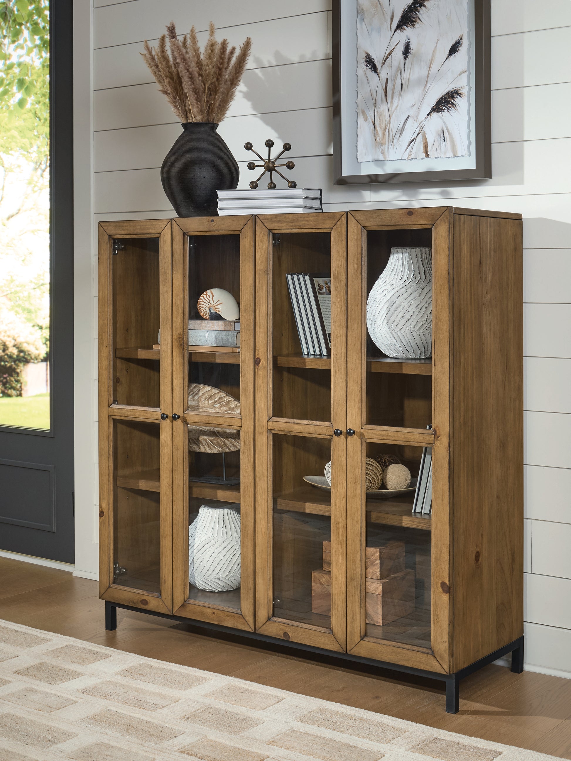 Stuart Furniture Outlet - Ashley Furniture - Wrenridge Accent Cabinet - Accent Cabinet / Gray Brown - A4000706