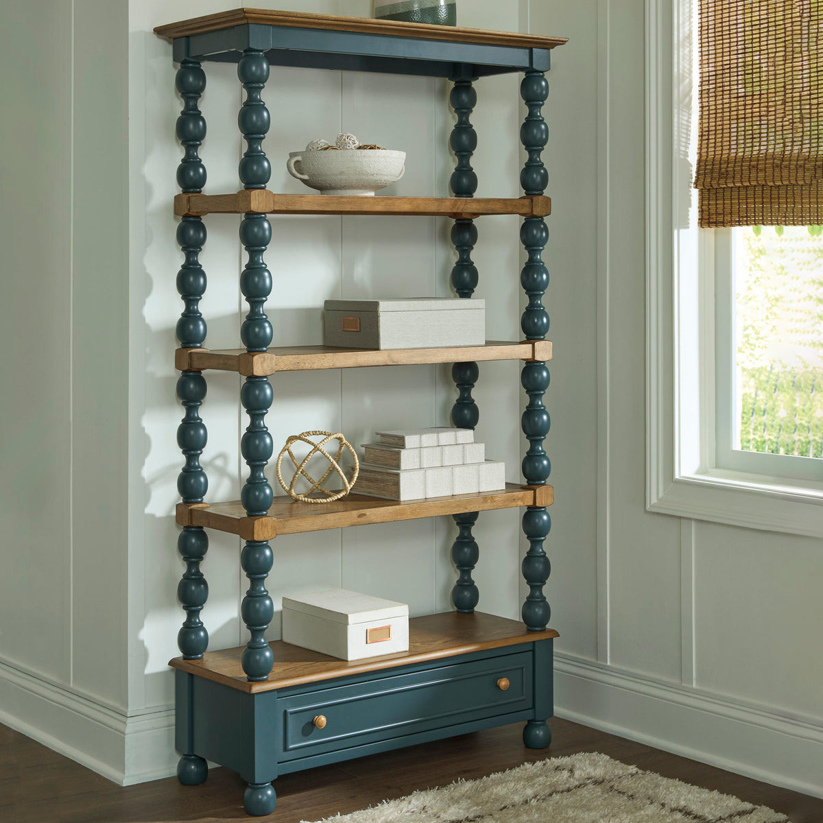 Stuart Furniture Outlet - Ashley Furniture - Finnworth Bookcase - Bookcase - A4000735