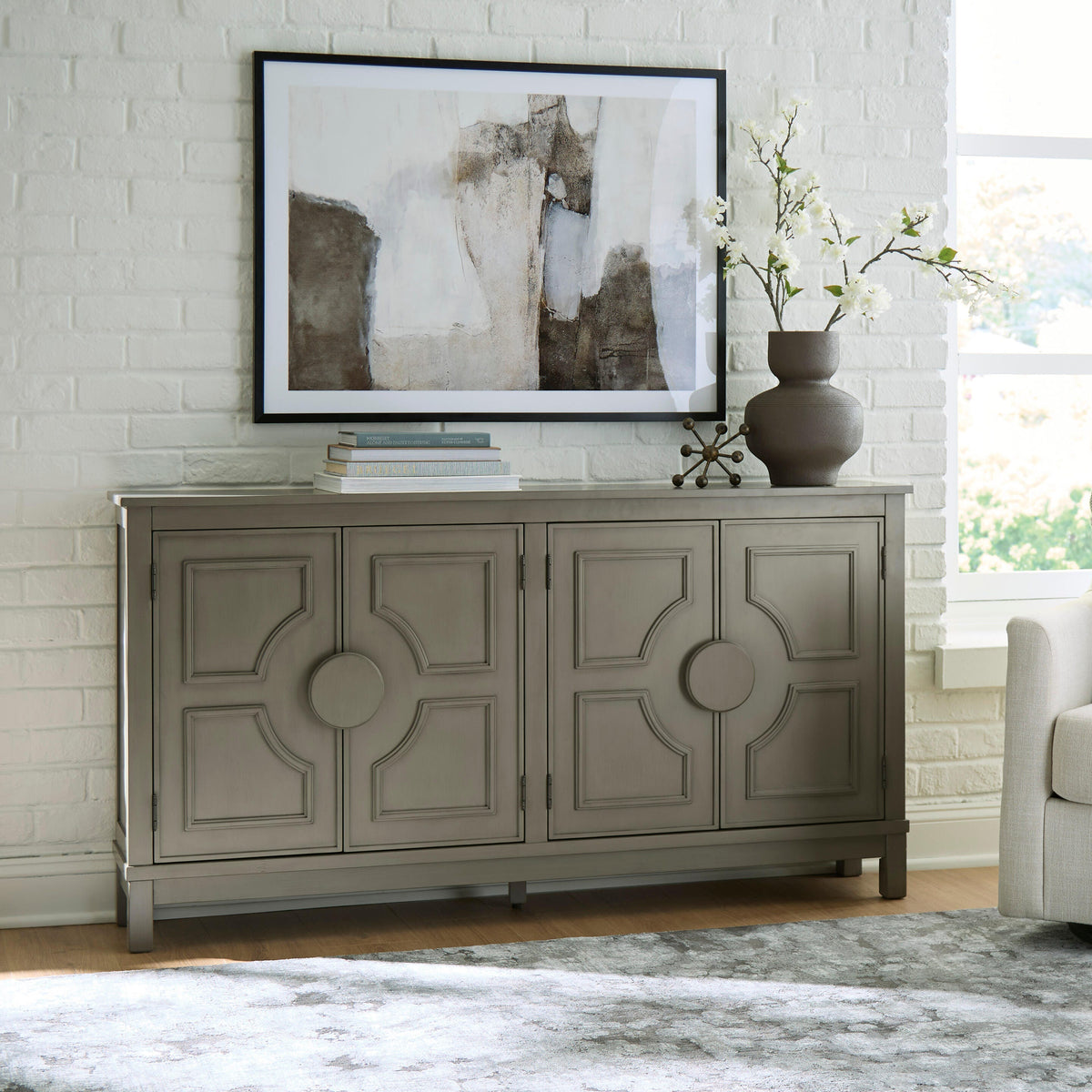 Stuart Furniture Outlet - Ashley Furniture - Darlock Accent Cabinet - Accent Cabinet - A4000738