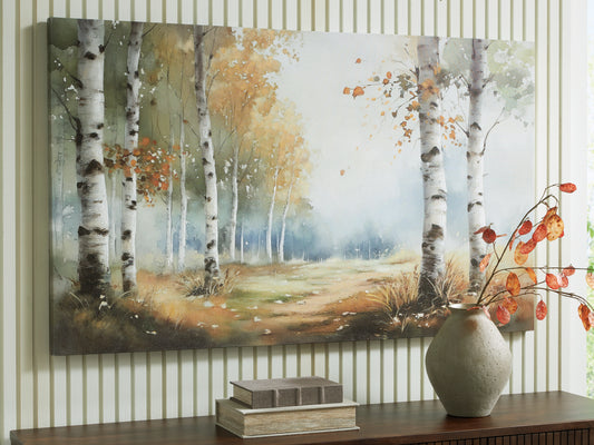 Stuart Furniture Outlet - Ashley Furniture - Leithan Wall Decor - Wall Art / Multi - A8000450