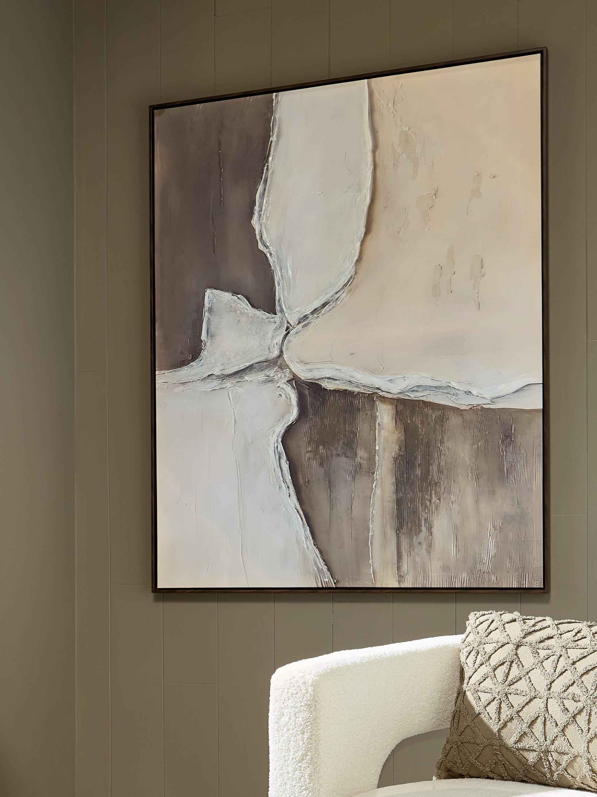 Stuart Furniture Outlet - Ashley Furniture - Junward Wall Decor - Wall Art / Brown/Tan/White - A8000461