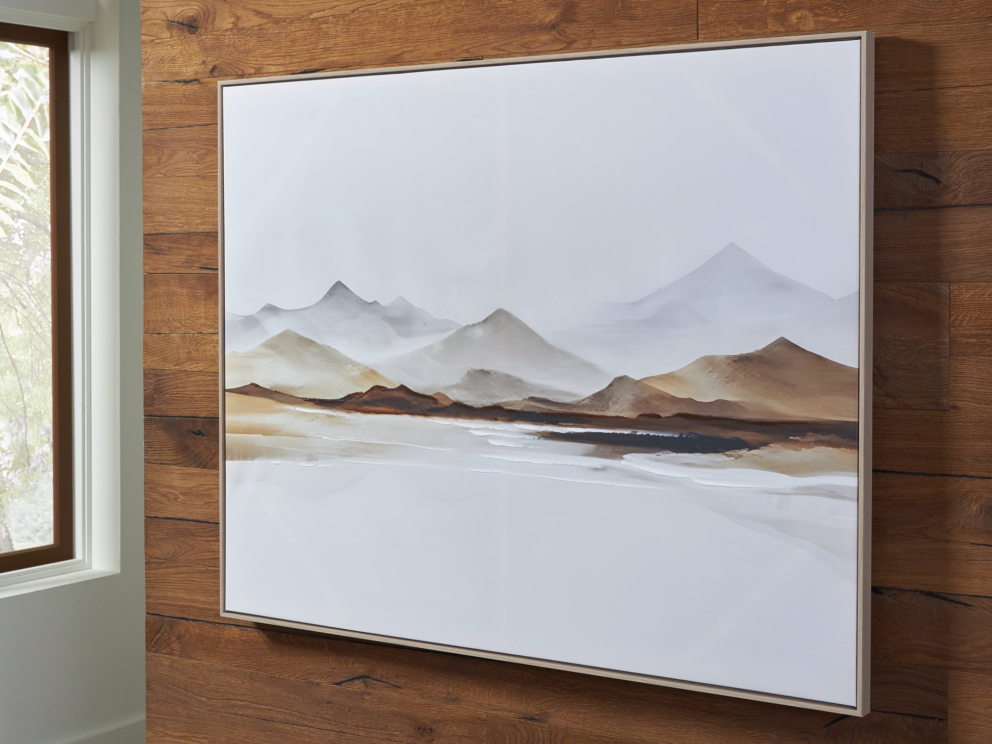 Stuart Furniture Outlet - Ashley Furniture - Karalen Wall Decor - Wall Art / White/Gray/Brown - A8000465