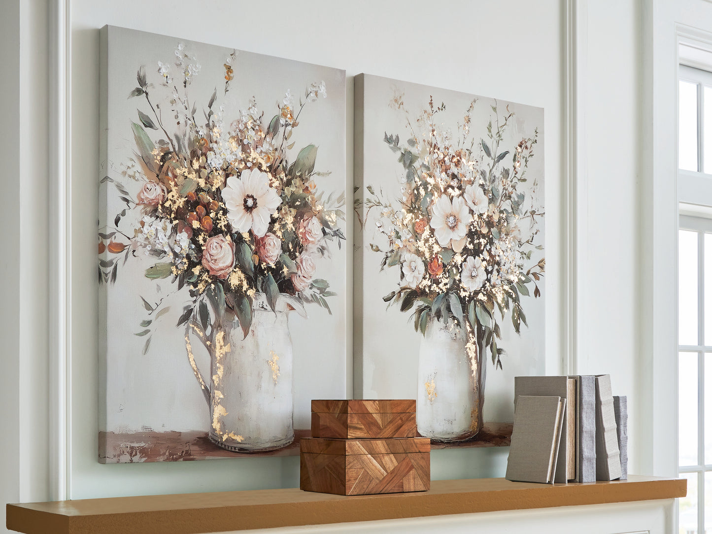 Stuart Furniture Outlet - Ashley Furniture - Faisaldon Wall Decor - Wall Art Set (Set of 2) / Multi - A8000476