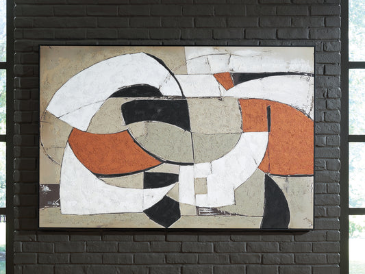 Stuart Furniture Outlet - Ashley Furniture - Anchorstone Wall Decor - Wall Art - A8000478