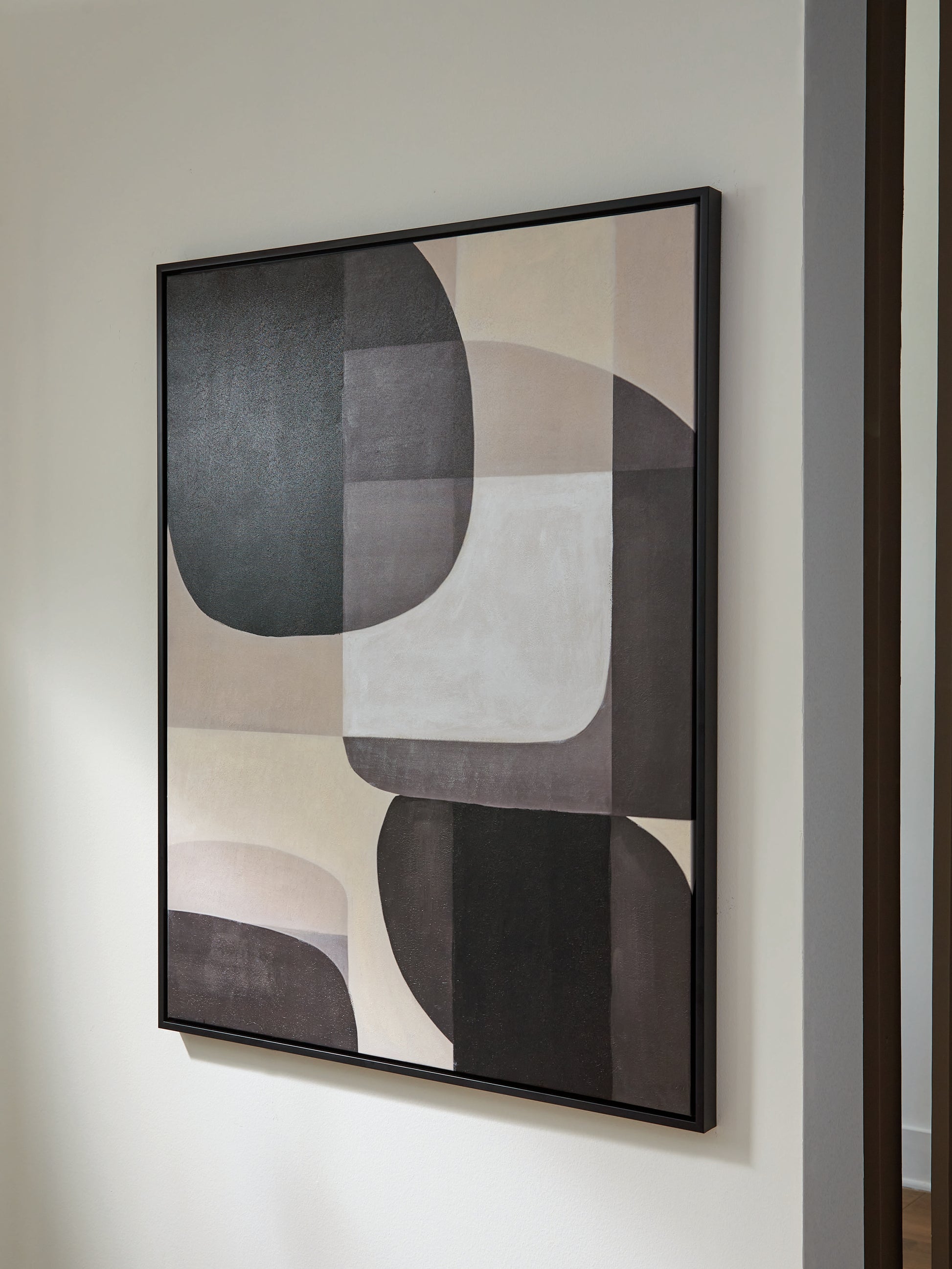 Stuart Furniture Outlet - Ashley Furniture - Kesleigh Wall Decor - Wall Art / Black/White - A8000495