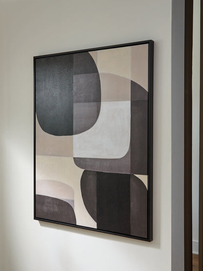 Stuart Furniture Outlet - Ashley Furniture - Kesleigh Wall Decor - Wall Art / Black/White - A8000495