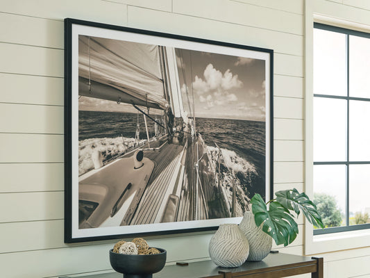 Stuart Furniture Outlet - Ashley Furniture - Arlanford Wall Decor - Wall Art / Sepia - A8000505