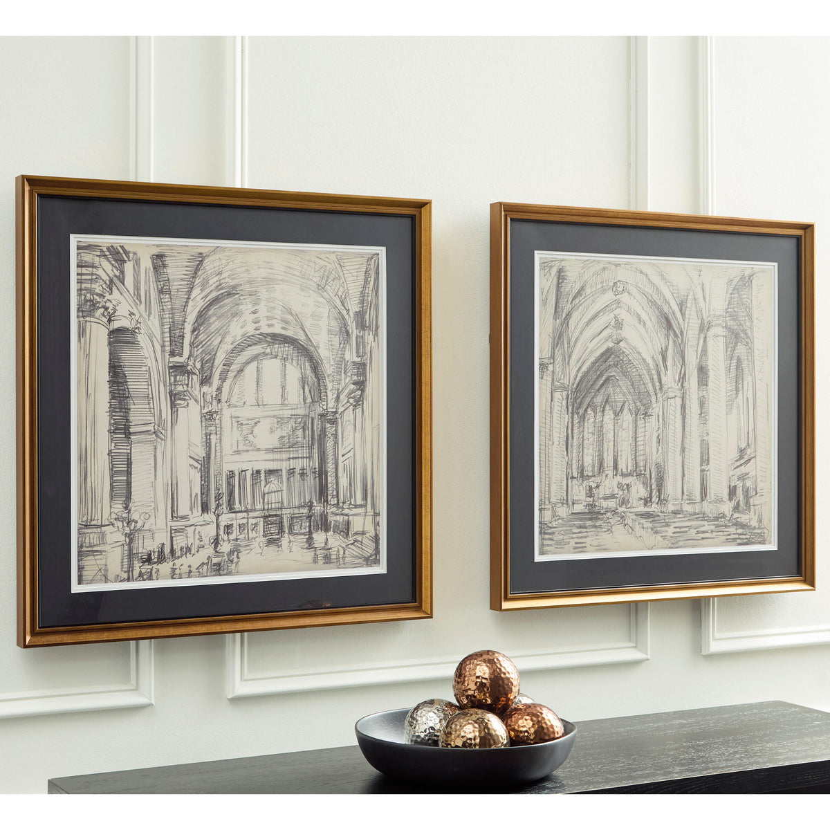 Stuart Furniture Outlet - Ashley Furniture - Downyard Wall Decor - Wall Art Set (Set of 2) - A8000548