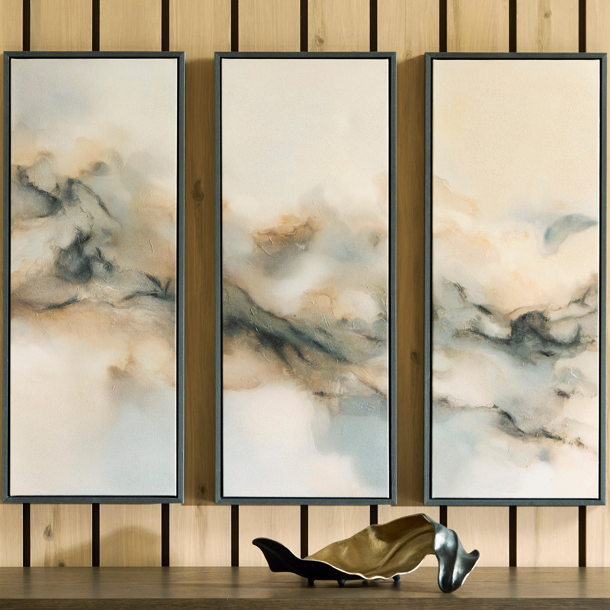 Stuart Furniture Outlet - Ashley Furniture - Larrondale Wall Decor - Wall Art Set (3/CN) - A8000556