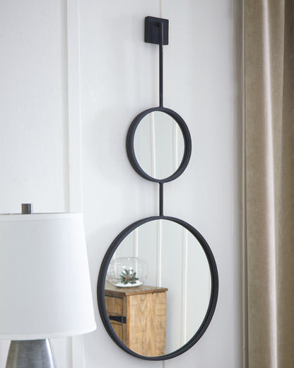 Stuart Furniture Outlet - Ashley Furniture - Brewer Mirror - Accent Mirror / Black - A8010166