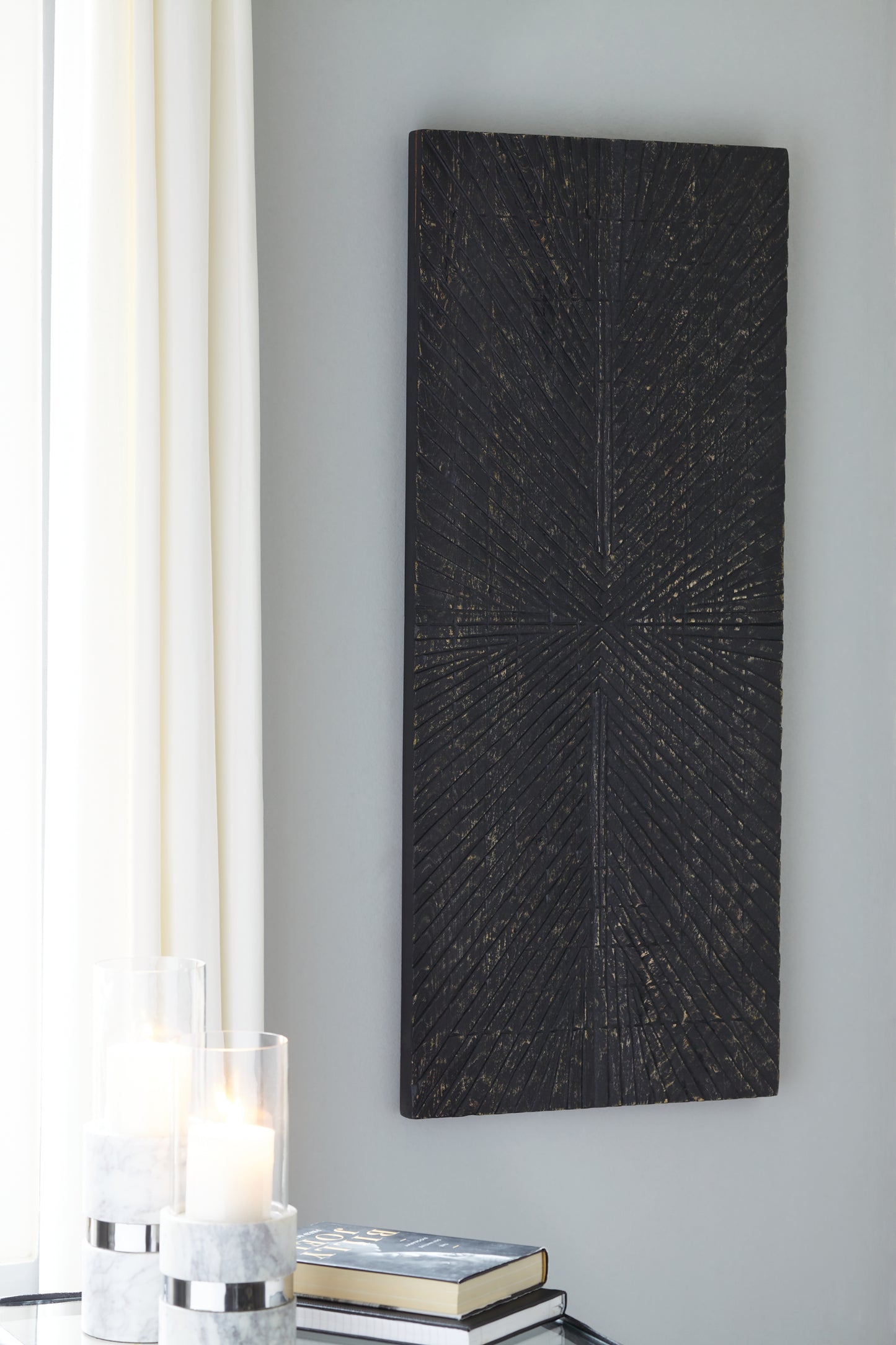 Stuart Furniture Outlet - Ashley Furniture - Lenora Wall Decor - Wall Decor / Antique Black - A8010281