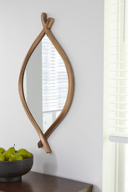 Stuart Furniture Outlet - Ashley Furniture - Bartner Mirror - Accent Mirror / Antique Gold Finish - A8010340