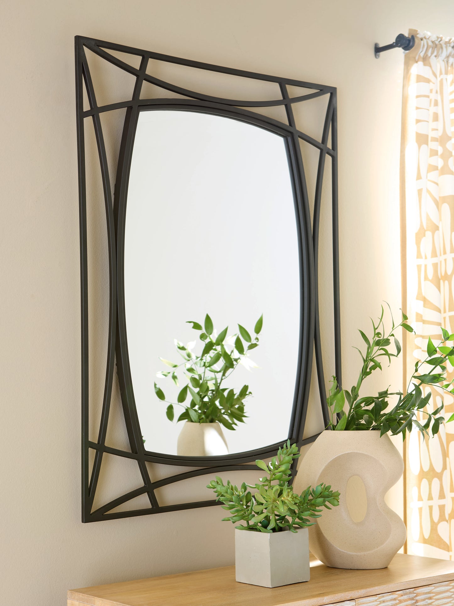 Stuart Furniture Outlet - Ashley Furniture - Freenville Mirror - Accent Mirror / Black - A8010408