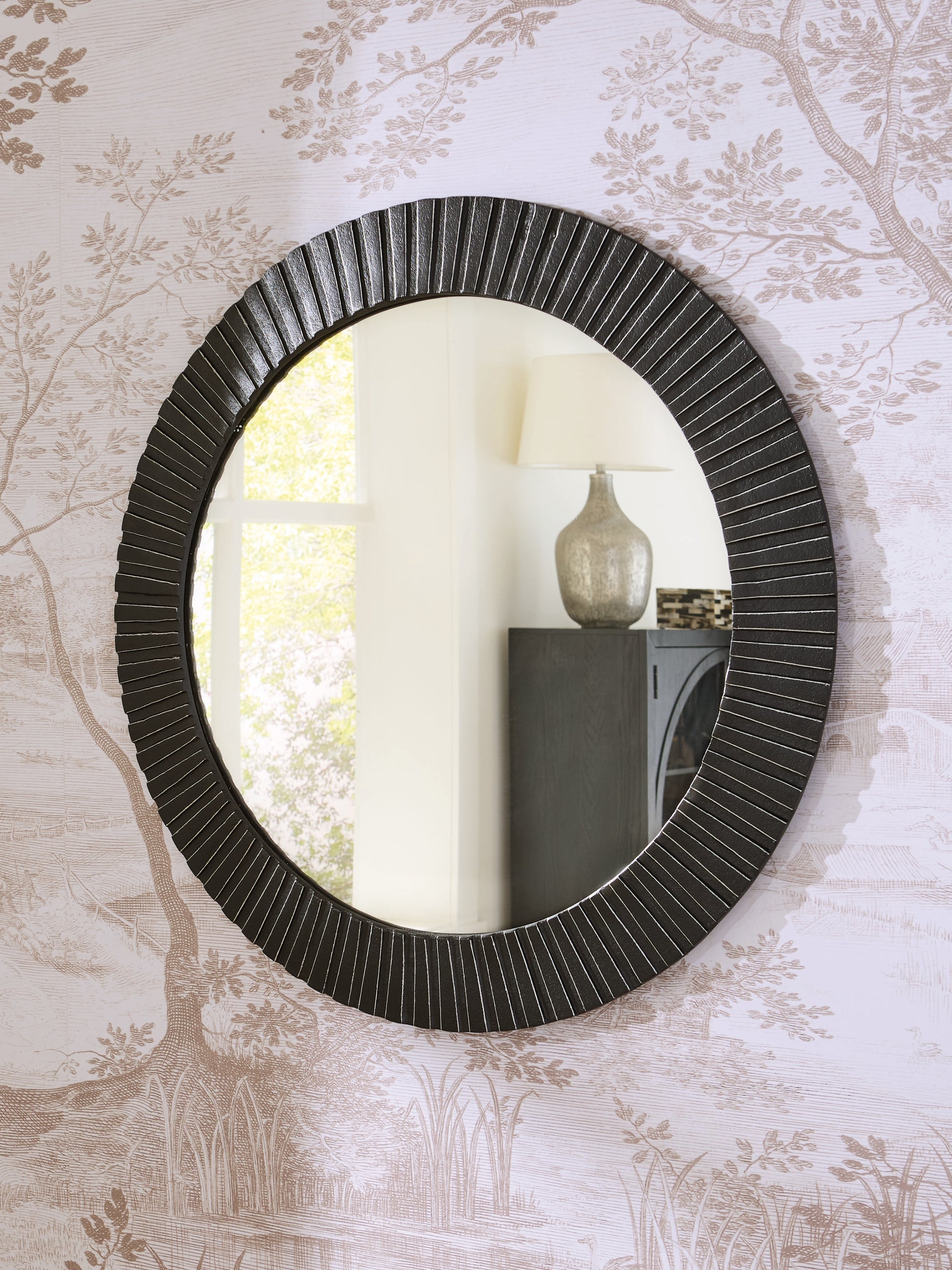 Stuart Furniture Outlet - Ashley Furniture - Ozias Mirror - Accent Mirror / Black - A8010417