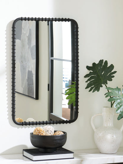 Stuart Furniture Outlet - Ashley Furniture - Judlow Mirror - Accent Mirror / Black - A8010419