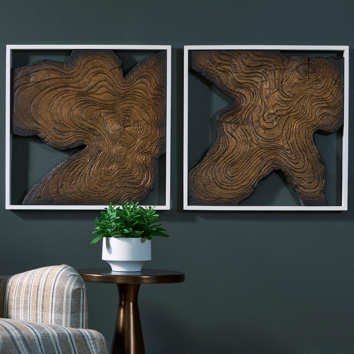 Stuart Furniture Outlet - Ashley Furniture - Landley Wall Decor - Wall Decor Set (Set of 2) - A8010465