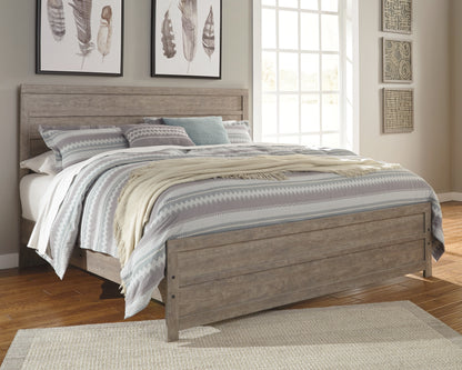 Stuart Furniture Outlet - Ashley Furniture - Culverbach Bedroom - King Panel Bed / Gray - B070B10