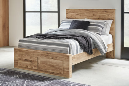 Stuart Furniture Outlet - Ashley Furniture - Hyanna Bedroom - Full Panel Storage Bed / Tan Brown - B1050B38