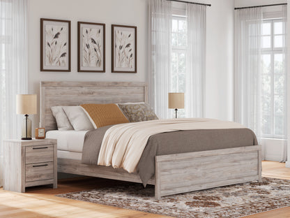 Stuart Furniture Outlet - Ashley Furniture - Broachmyn Bedroom - King Panel Bed / Gray - PCB1120B6