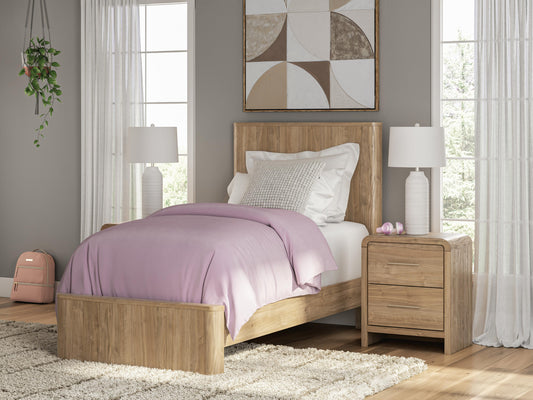 Stuart Furniture Outlet - Ashley Furniture - Gramburg Bedroom - Twin Panel Platform Bed - PCB1121B8